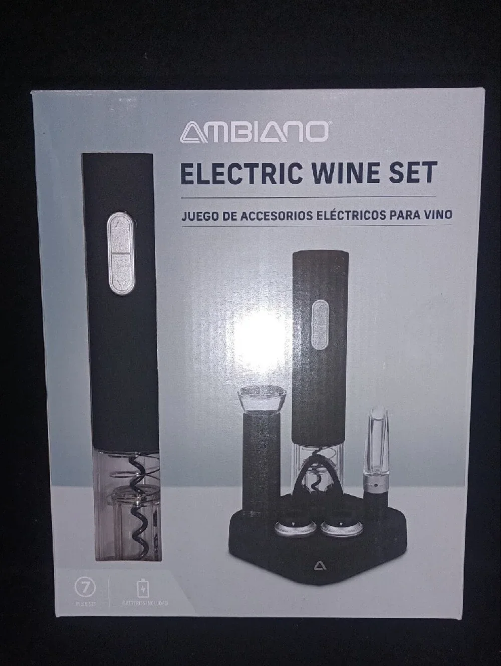 Electric Wine Set - Black